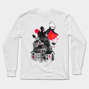 Vampiric Castle Long Sleeve T-Shirt